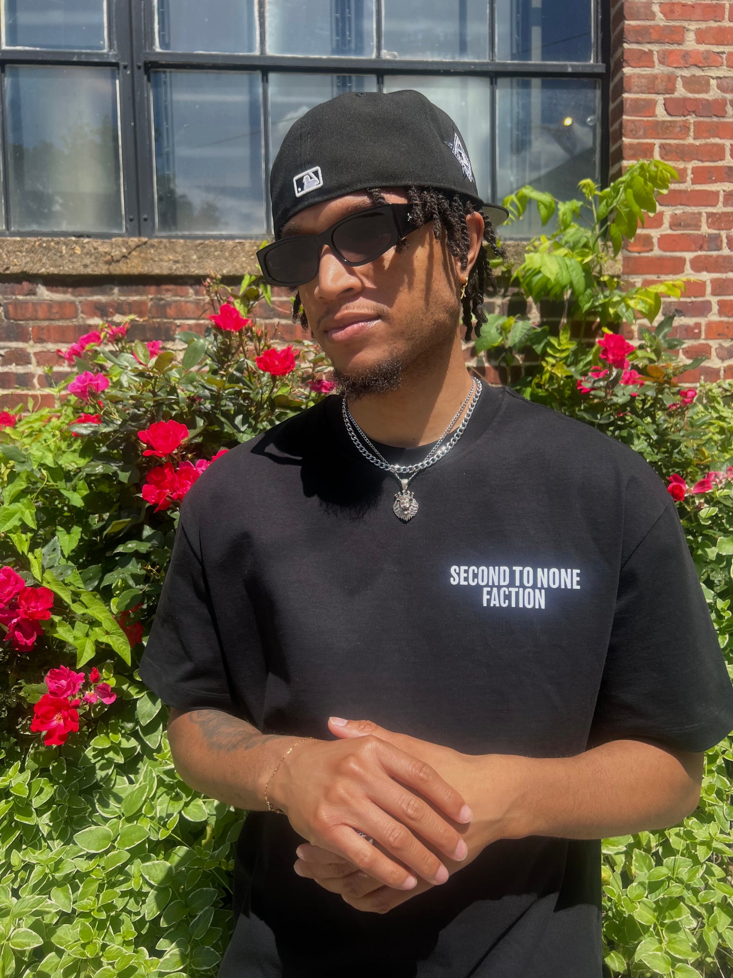 Second to None Faction T-Shirt/Short Black set