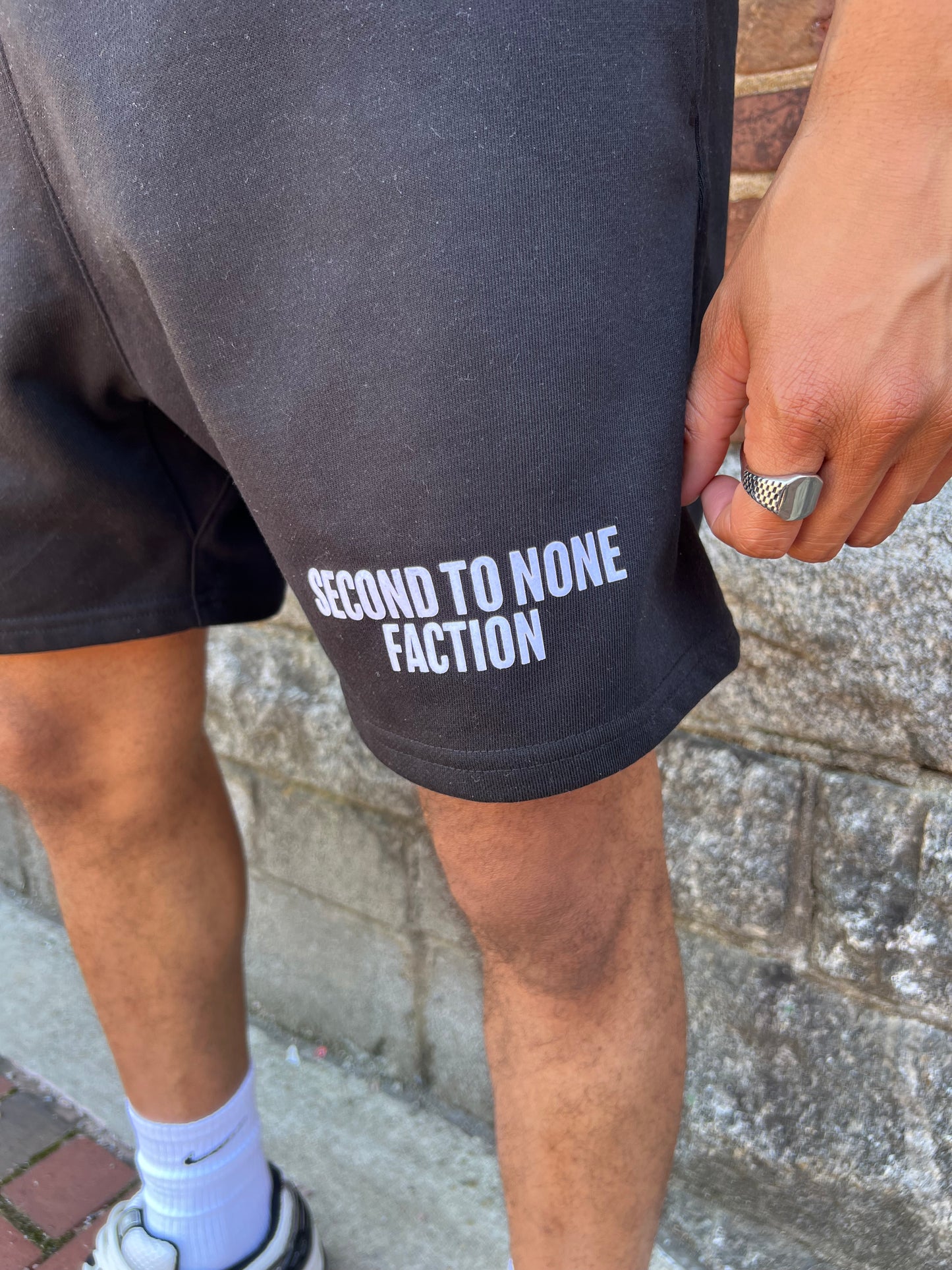 Second to None Faction T-Shirt/Short Black set