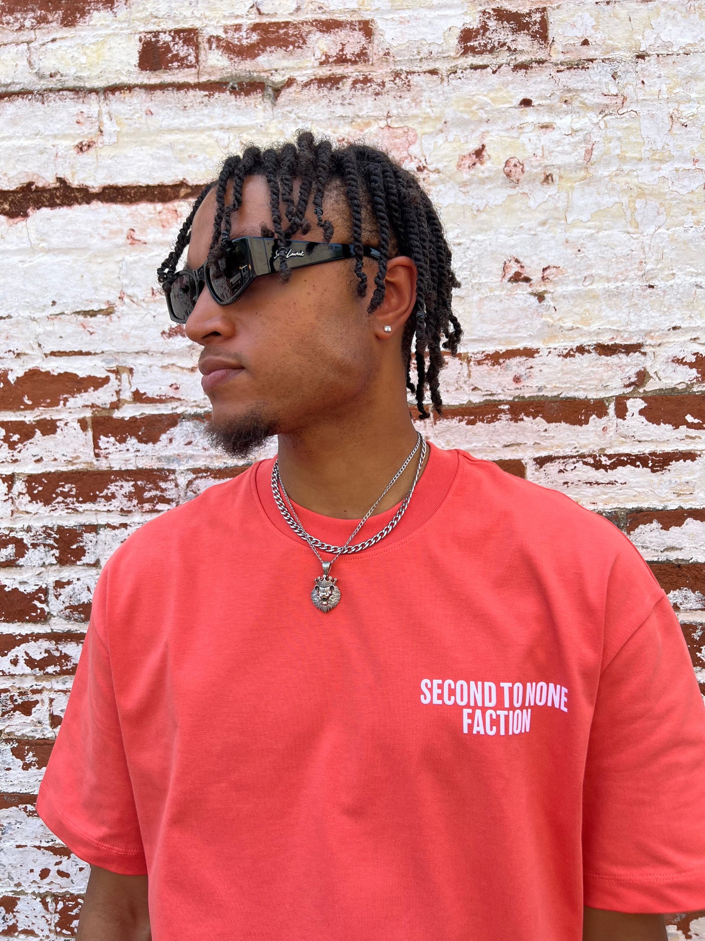 Second to None Faction T-Shirt/Short Salmon Set