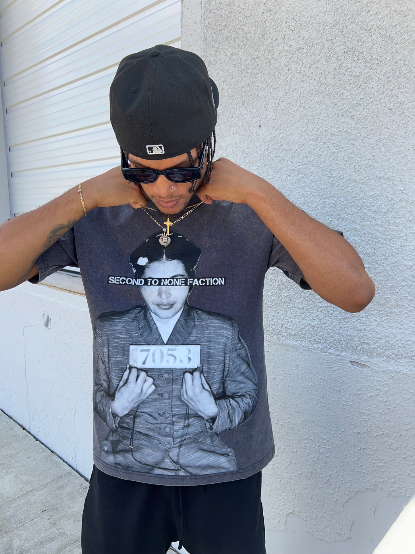 Oversize Vintage Rosa Parks Second to None Faction T-Shirt